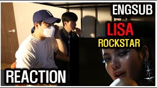 LISA  ROCKSTAR Official Music Video REACTION [upl. by Main]