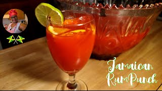 Jamaican Rum punch A drink for the season [upl. by Bachman310]