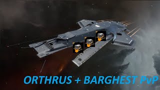 Small GangSolo PvP Orthrus  Barghest  Small Compilation [upl. by Attiuqehs]