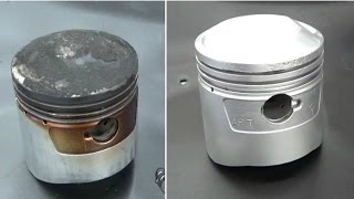 Cleaning Pistons Using Vapor Blasting Vapor Honing Technologies [upl. by Notnarb]