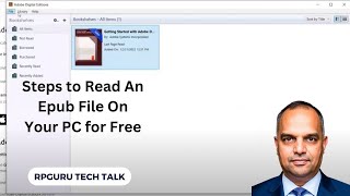 Steps to Read An Epub File On Your PC for Free [upl. by Gerg]