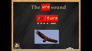 URE trigraph Letters and sounds  Part 1 sound learning [upl. by Querida216]