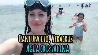 CANCUNCITO UNA PLAYA ENMEDIO DEL MAR 🌊⛵ FUIMOS Al ARRECIFE SOY ALE VALE [upl. by Latouche]