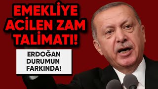 ERDOĞAN DURUMUN FARKINDA EMEKLİYE ZAM İÇİN İLK SİNYALLER [upl. by Tera]