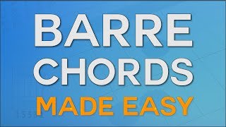 Barre Chords Made Easy  A StepByStep Guide [upl. by Asseret]