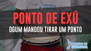 Ponto de Exú  Ogum mandou tirar um ponto pra exú ir embora [upl. by Notla]