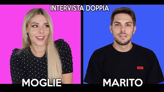 INTERVISTA DOPPIA MARITO E MOGLIE [upl. by Needan633]