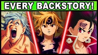 Every Commandments Backstory Explained Seven Deadly Sins  Nanatsu no Taizai [upl. by Eibloc324]