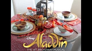 Create Your Own ALADDIN Inspired Tablescape [upl. by Bobine472]