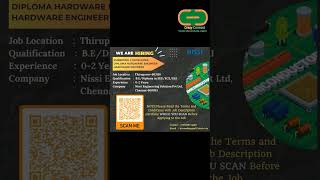 We are hiring for Embedded C Developer Diploma Hardware Engineer and Hardware Engineer [upl. by Deanne]