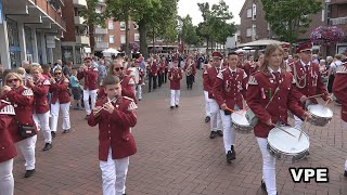 Stadtschützenfest 2024 Die Hagelisten bei der Ringpolonaise am Sonntag [upl. by Afton583]