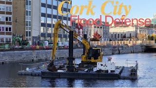 Cork City Flood Defense Scheme  Oct 2024 [upl. by Dadelos552]