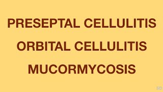 Oculoplasty Session 06 Orbital Infections [upl. by Adlecirg]