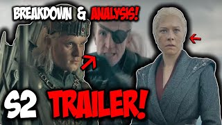 SEASON 2 TRAILER 🤯House Of The Dragon S2 Teaser BREAKDOWN🗣️InDepth Analysis🔥 [upl. by Helsell946]