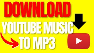 How to Download Music from YouTube to MP3  2024 [upl. by Prudhoe191]