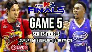 🔴PBA LIVE  SAN MIGUEL VS MAGNOLIA  LIVE SCORE amp PLAY BY PLAY  COMMENTARY  GAME 4 FINALS [upl. by Idroj]