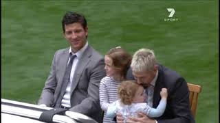 2010 AFL Grand Final Draw  Pre Match Entertainment INXS amp MSO  Retiring Players Lap Of Honour [upl. by Zebulon]