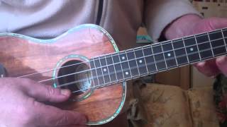 How To Tune My Concert Ukulele [upl. by Atnauqahs]