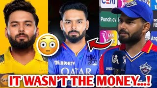 Rishabh Pant HUGE REVEAL on His Retention 😱 Rishabh pant IPL 2024 cricket news fact [upl. by Iror]