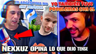 Nexxuz habla de Tense y Zeko Tense no nos representa Argentina quotRedBullquot 😂🤣 [upl. by Enaud50]