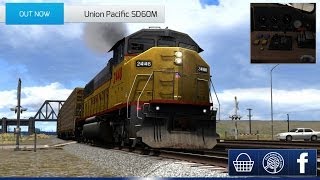 Train Simulator 2014  DLC vorstellung Union Pacific EMD SD60M [upl. by Airdnazxela]