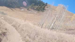 Mountain Biking Utah from Gaurdsmans 4  Blazing Saddle Trail  Park City Utah [upl. by Leahcimal]