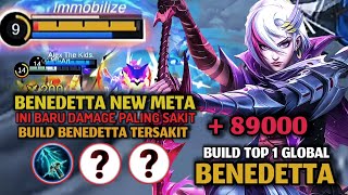 BENEDETTA NEW META BUILD BENEDETTA TERSAKIT 2024 GAMEPLAY MOBILE LEGEND LEGENDS [upl. by Rebmetpes]