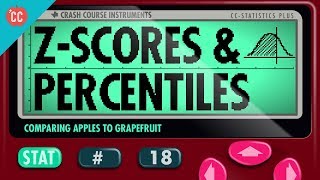 ZScores and Percentiles Crash Course Statistics 18 [upl. by Sigismond]