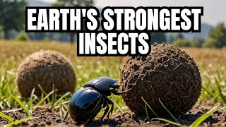 Dung Beetles The Strongest Insects on Earth [upl. by Hegyera]