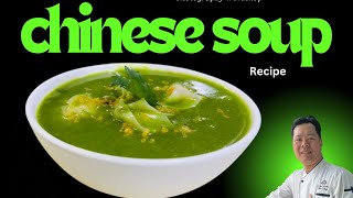 How to make Chinese soup  wanton green soup  simple soup recipe  Hindi Mai full recipe [upl. by Algernon]