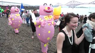 Loony Dook 2020  South Queensferry Edinburgh 4KUHD [upl. by Iz]