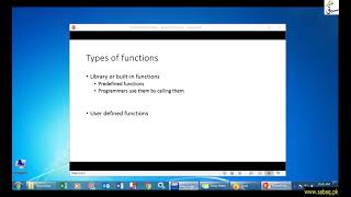 Built in functionsclass12  fbise board part3 [upl. by Naugal]