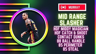 HOF MIDDY MAGICIAN MID RANGE SLASHER BUILD FOR NBA 2K24 NEXT GEN [upl. by Johanan]