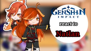 genshin impact react to Natlan gacha club [upl. by Nuris]