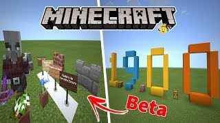 ⭐Nova Versão Minecraft 1900 Beta❕Novos itens🌼 [upl. by Zelten354]