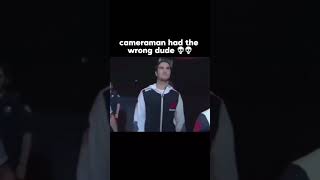 cameraman had the wrong dude 💀 trending bruh subscribe meme memes shorts capcut funny lol [upl. by Ecirtak]