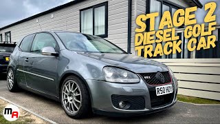 THE VW GOLF GT TDI GOES FOR STAGE 2  THE BUDGET DIESEL TRACK CAR [upl. by Nettirb]