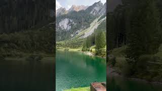 Gosau Lake Austria relaxing peaceful nautre lake travel [upl. by Worthy]