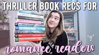 Thriller Book Recommendations for Romance Readers 💖 [upl. by Syned]