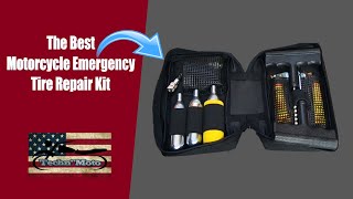 The Best Emergency Tire Repair Kit for Your Motorcycle  Techn Moto [upl. by Ellecram883]