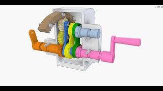 Convert rotation to coaxial oscillation 4 [upl. by Dex834]