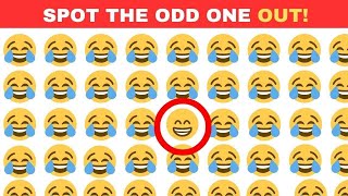 Find the ODD One Out  Emoji Quiz [upl. by Madriene]