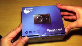 Canon PowerShot S95  Unboxing amp Overview [upl. by Nrubloc]