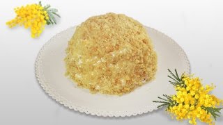 Mimosa Cake  Italian Recipe [upl. by Yxor]