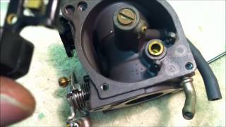 How to fix leaking Carburetor Carb on Honda 4 Stroke [upl. by Ahsenik]