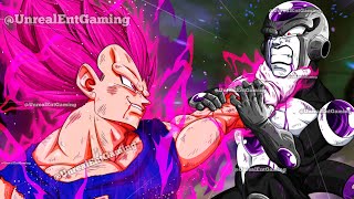 Black Frieza Vs Ultra Ego Vegeta Dragon Ball Super Animation Sprite Battle [upl. by Ameerak]