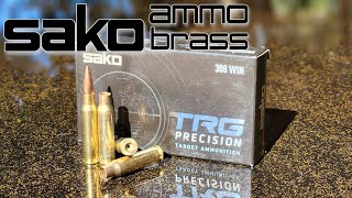 Reviewing Sako TRG Precision Ammo and Brass [upl. by Stickney]