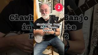 Clawhammer Banjo in a Minute  Lesson 2 [upl. by Rube]