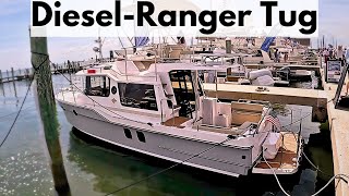 Trawler Fest  29 Ranger Tug Full Tour Harbor Pilot Yacht Tours [upl. by Novyat144]