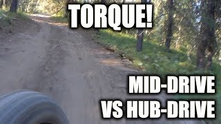 MID DRIVE ELECTRIC BIKE TORQUE DEMONSTRATION  CAN YOUR HUB DRIVE RAD ROVER DO THIS [upl. by Halle81]